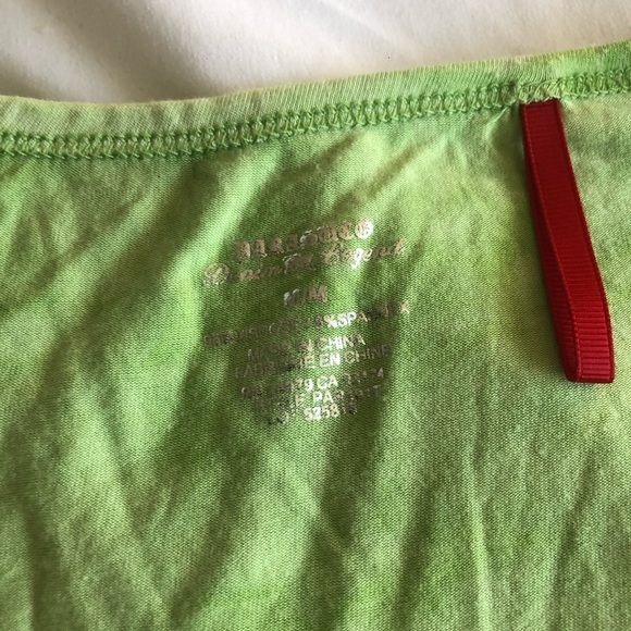 PARASUCO green t-shirt with silver logo - Picture 3 of 5